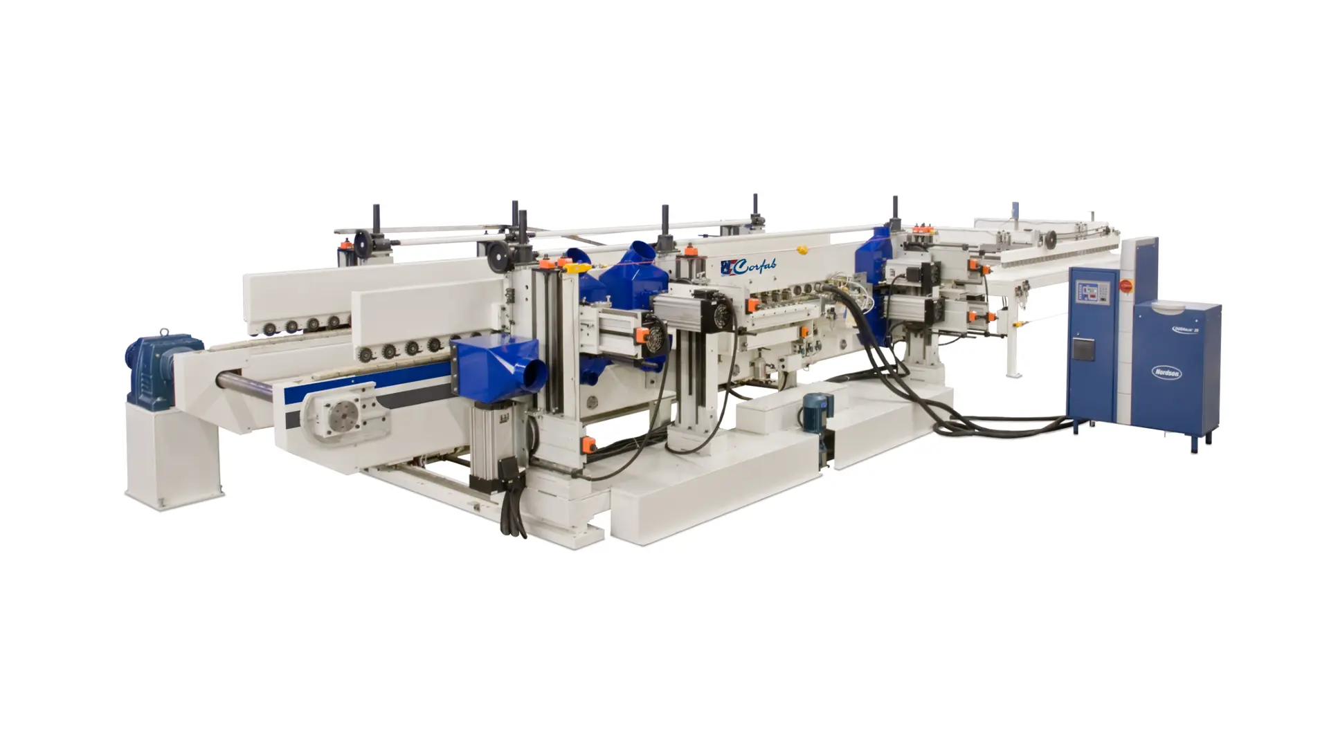 Evans Midwest CF1555 Corfab countertop core building machine